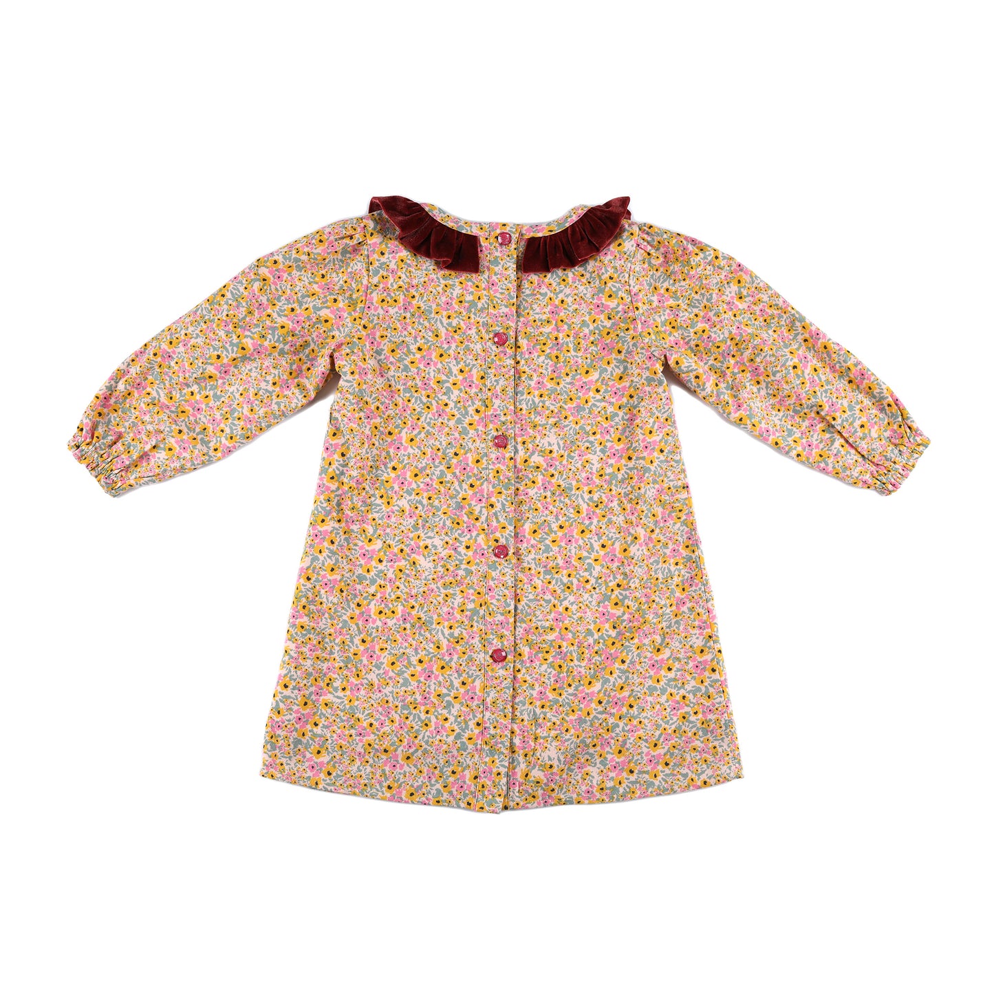 Kids Puff Sleeves Dress
