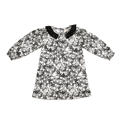 Kids Puff Sleeves Dress