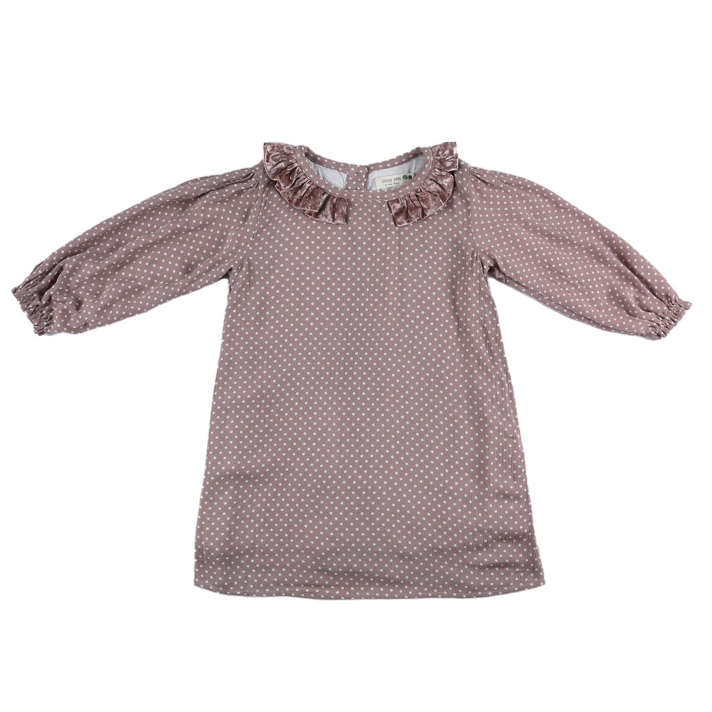 Kids Puff Sleeves Dress