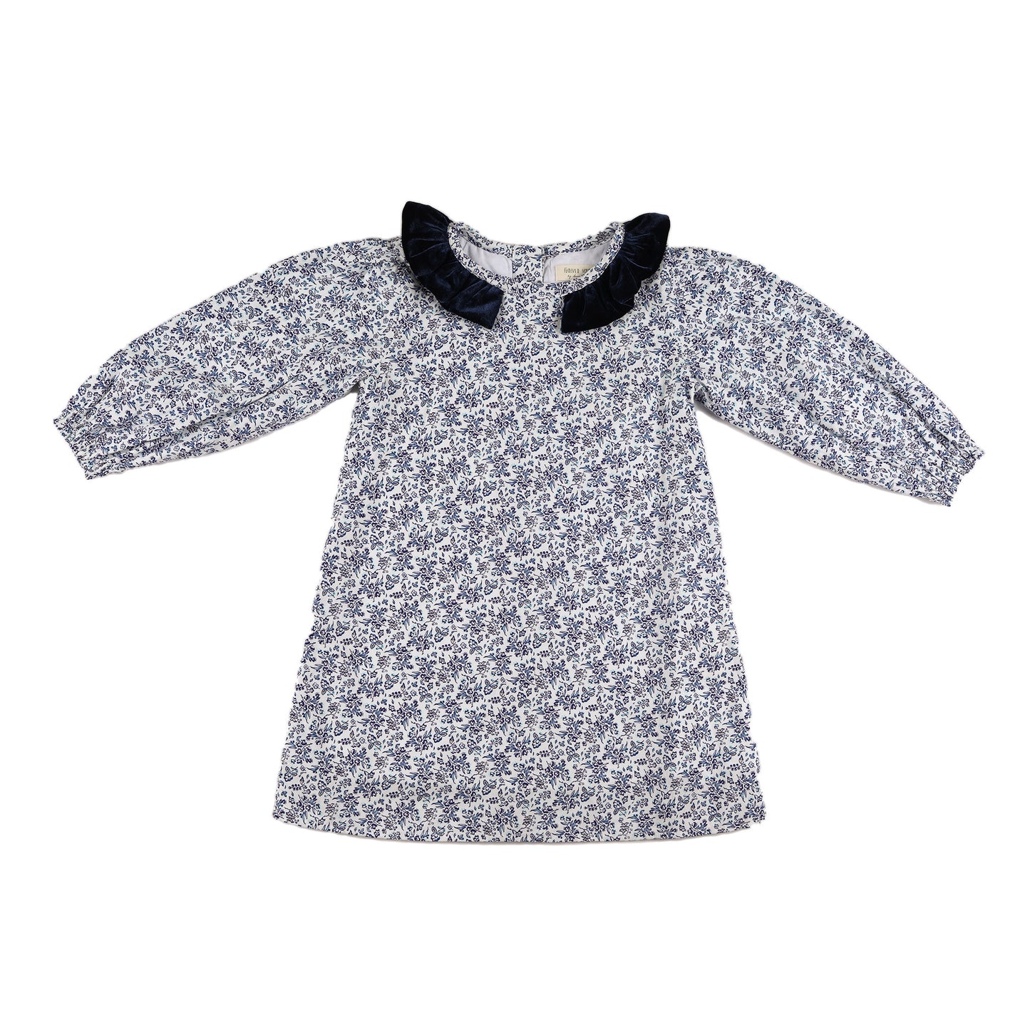 Kids Puff Sleeves Dress