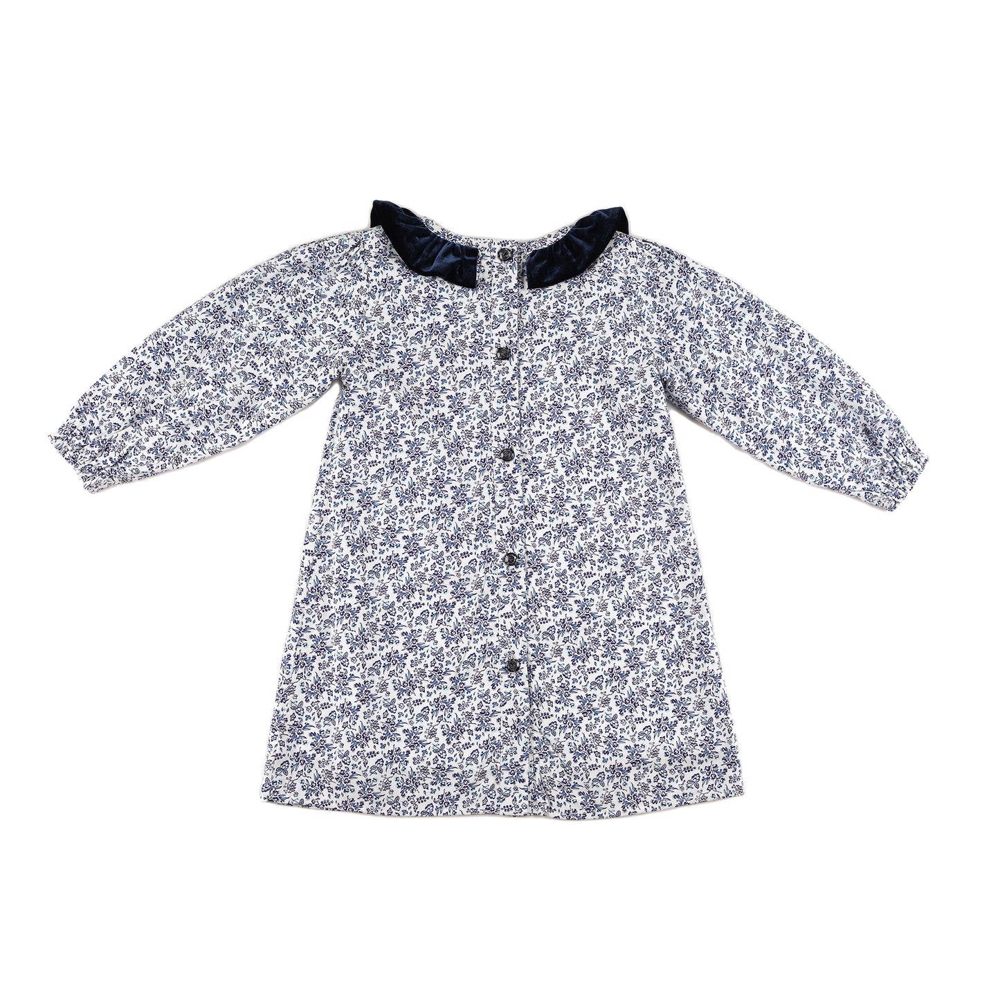 Kids Puff Sleeves Dress