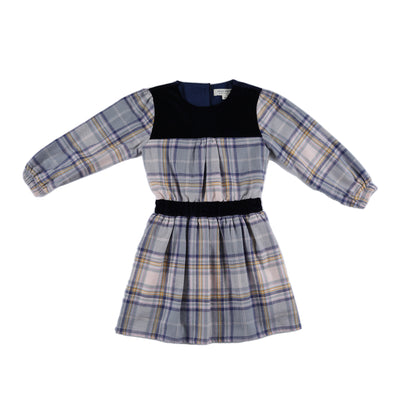 Kids Velvet Coordinated Dress
