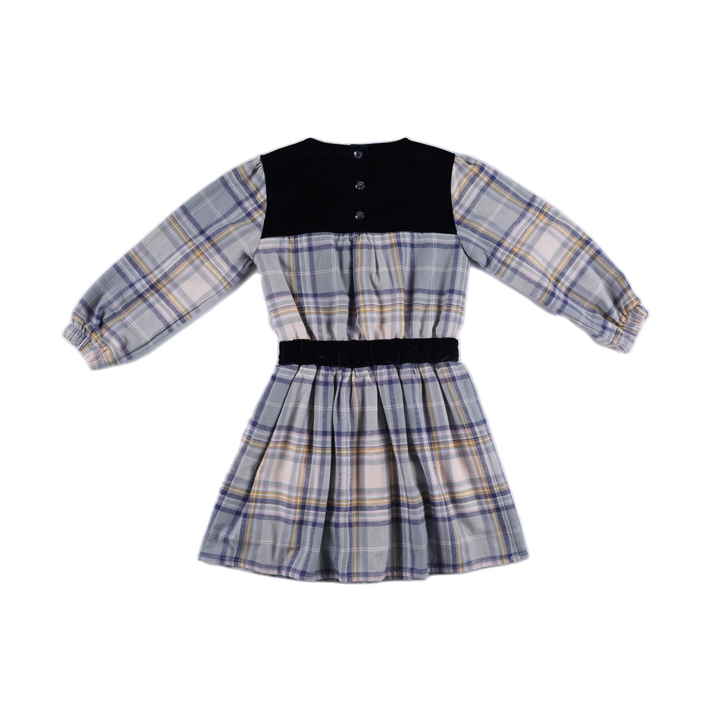 Kids Velvet Coordinated Dress