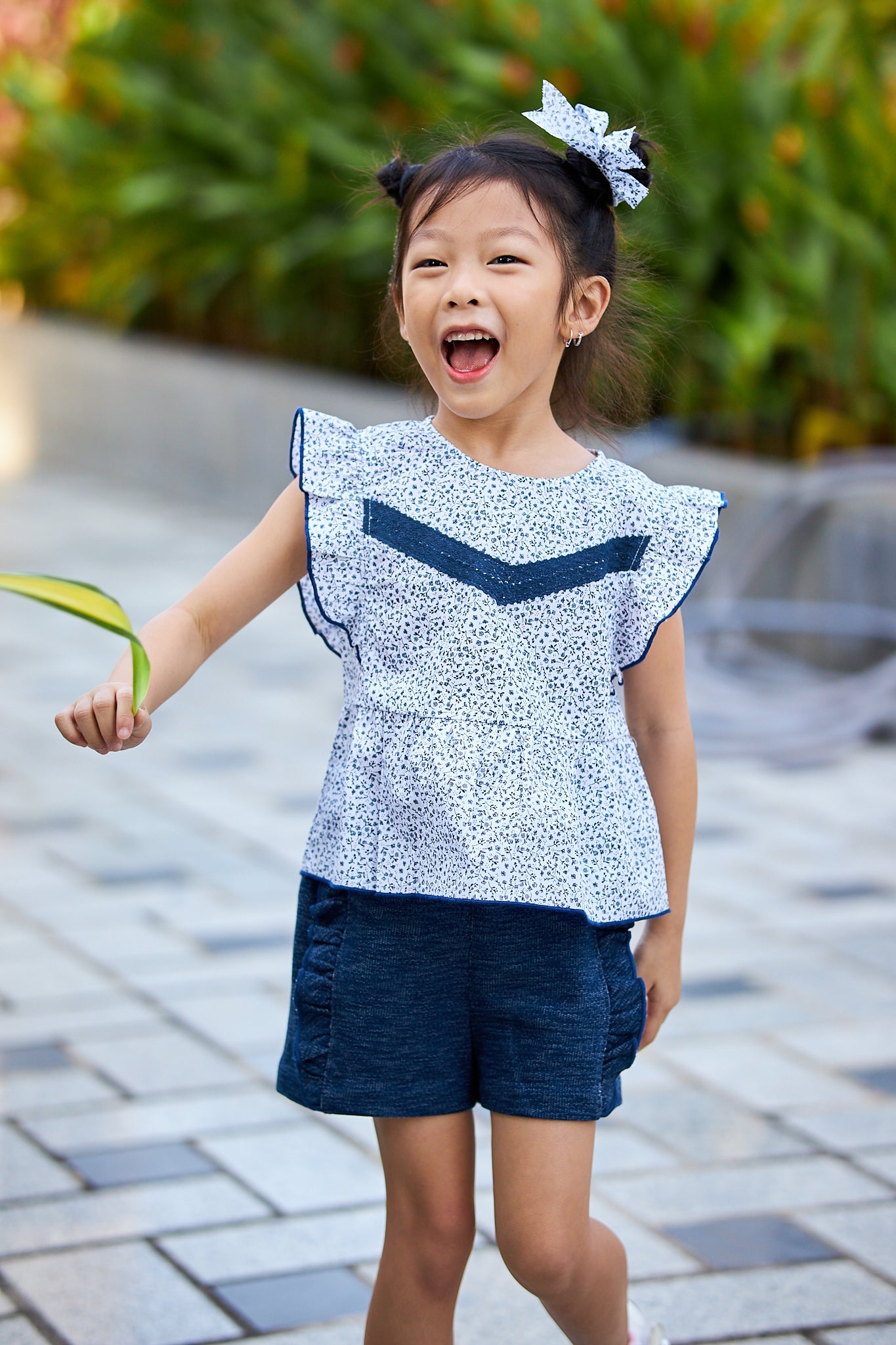 Kids Ruffle Tiered Top