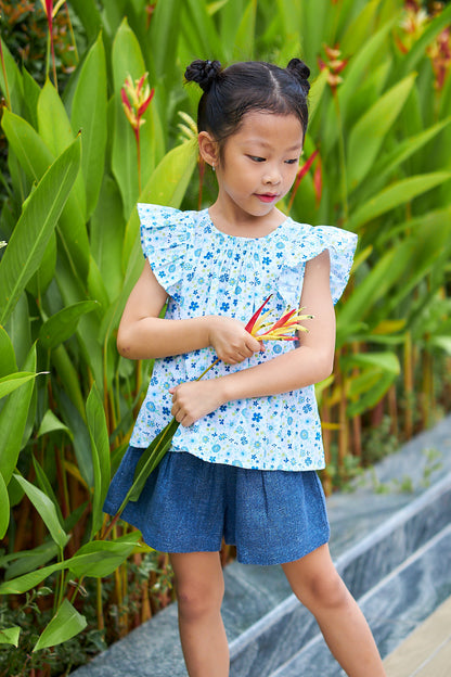 Kids Linen Shorts