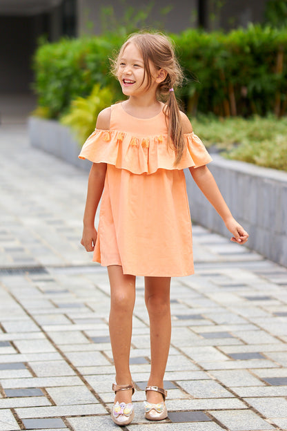 Kids Offshoulder Dress