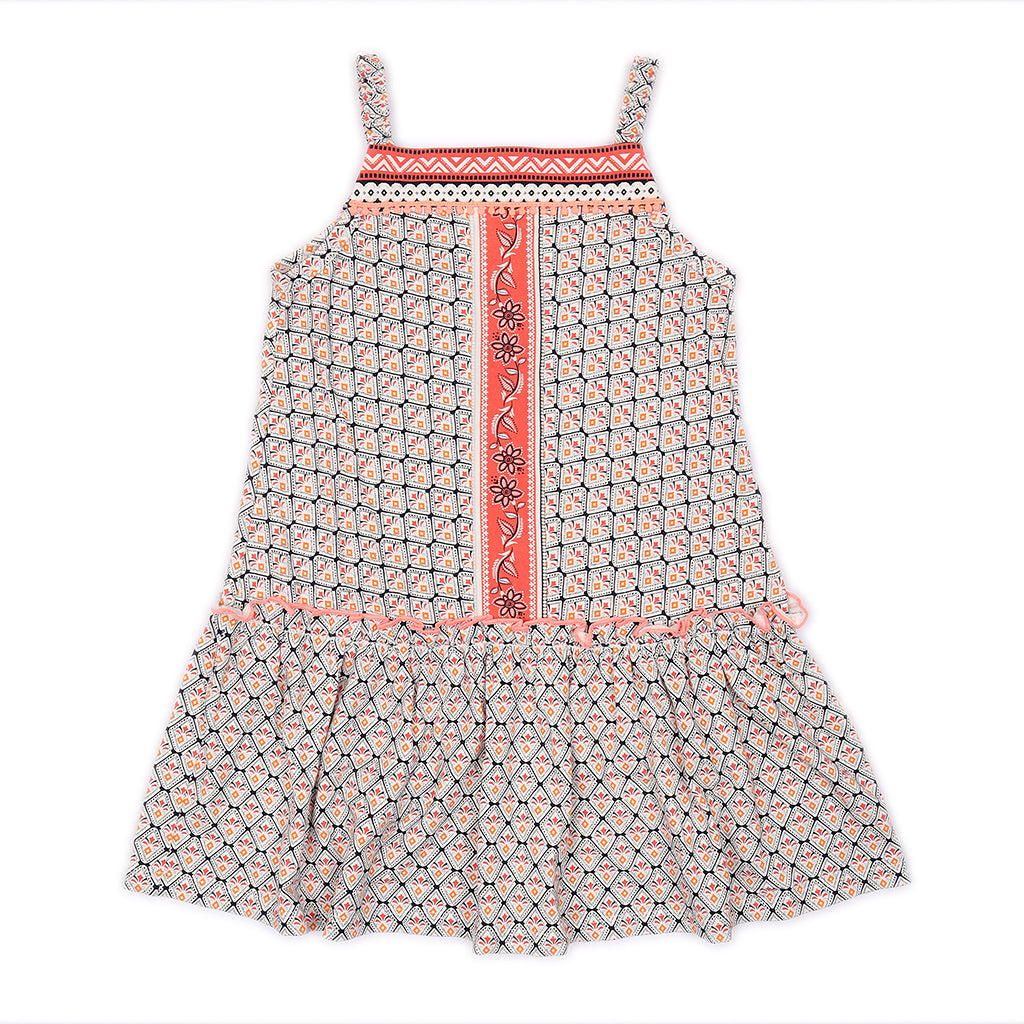 Kids Tank Tiered Dress