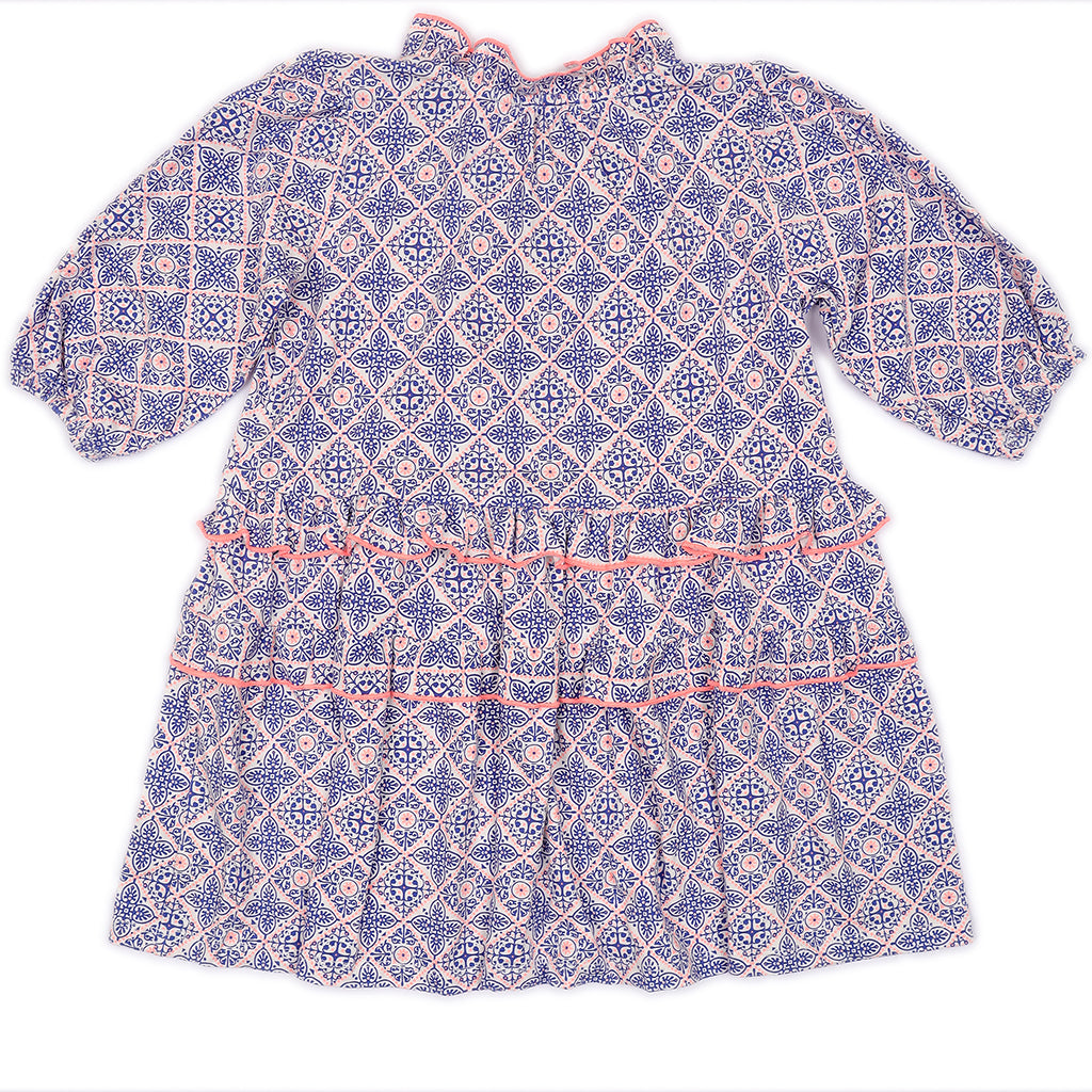 Kids Puff Sleeves Dress