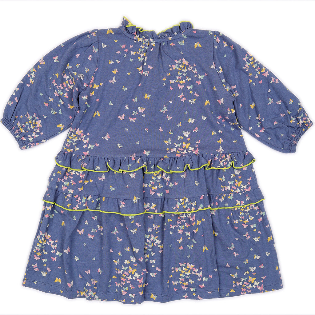 Kids Puff Sleeves Dress