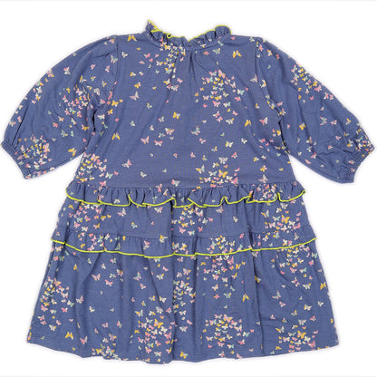 Kids Puff Sleeves Dress