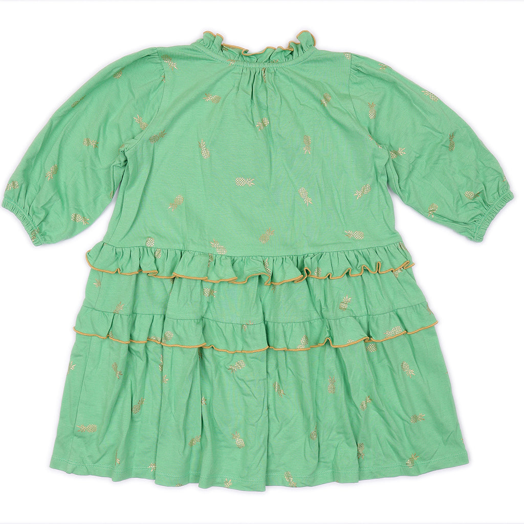 Kids Puff Sleeves Dress