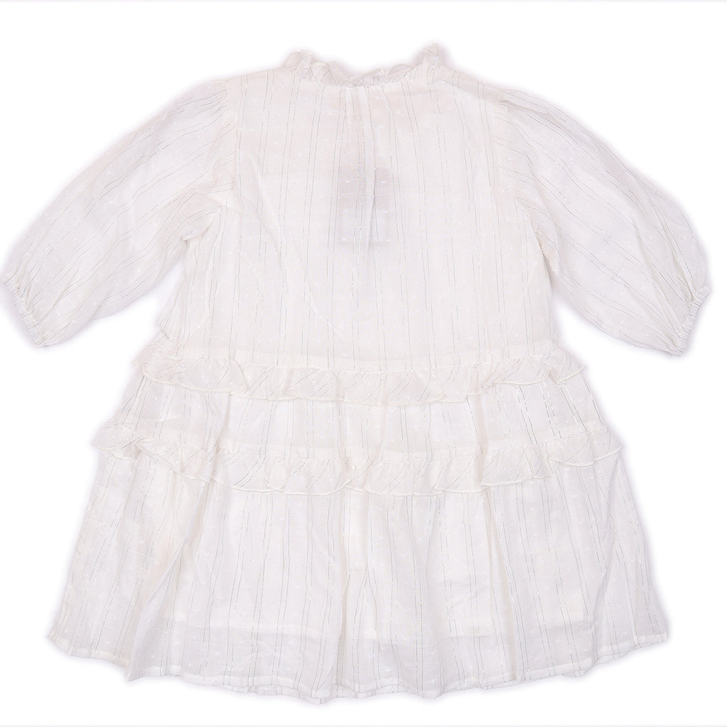 Kids Puff Sleeves Dress