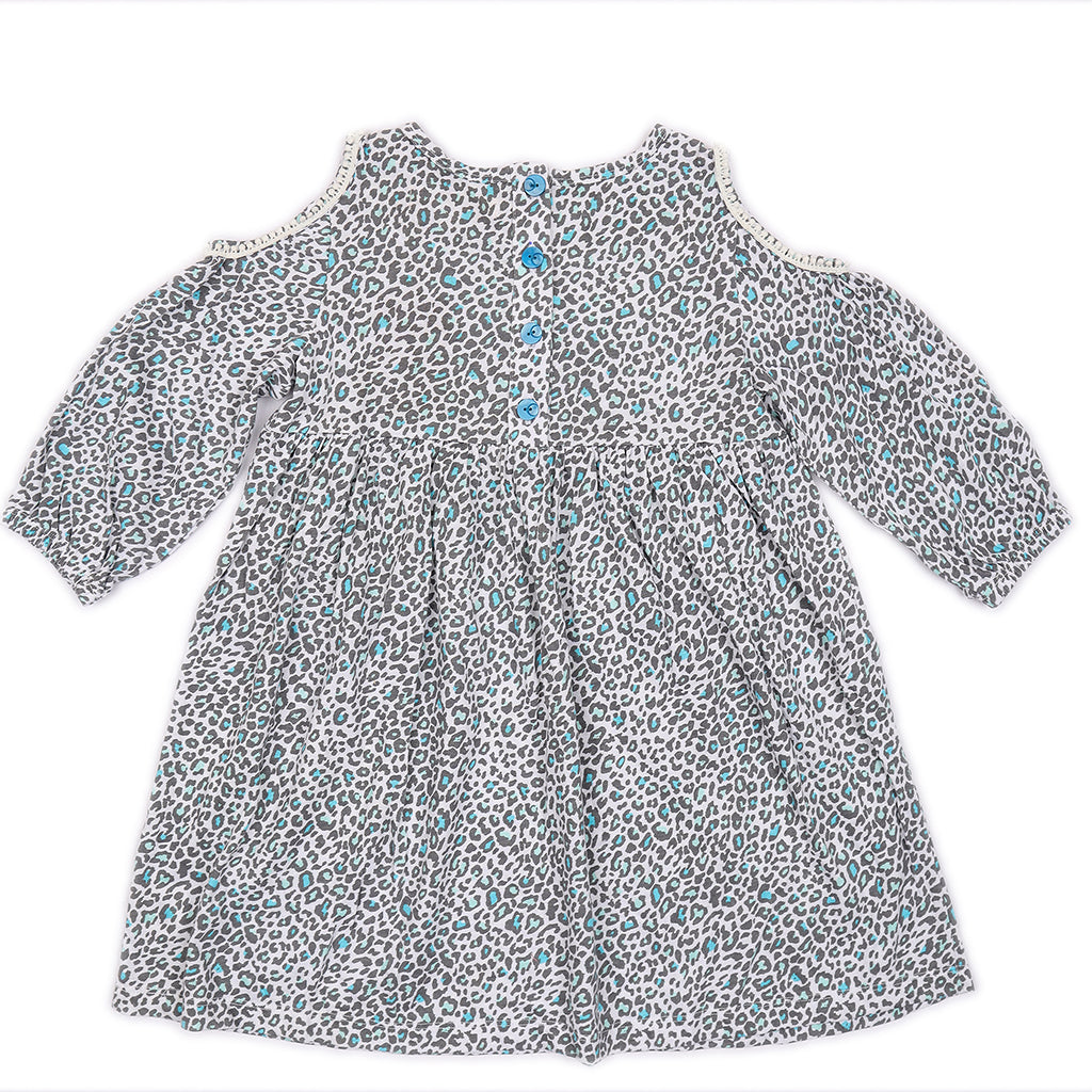 Kids Off Shoulder Dress
