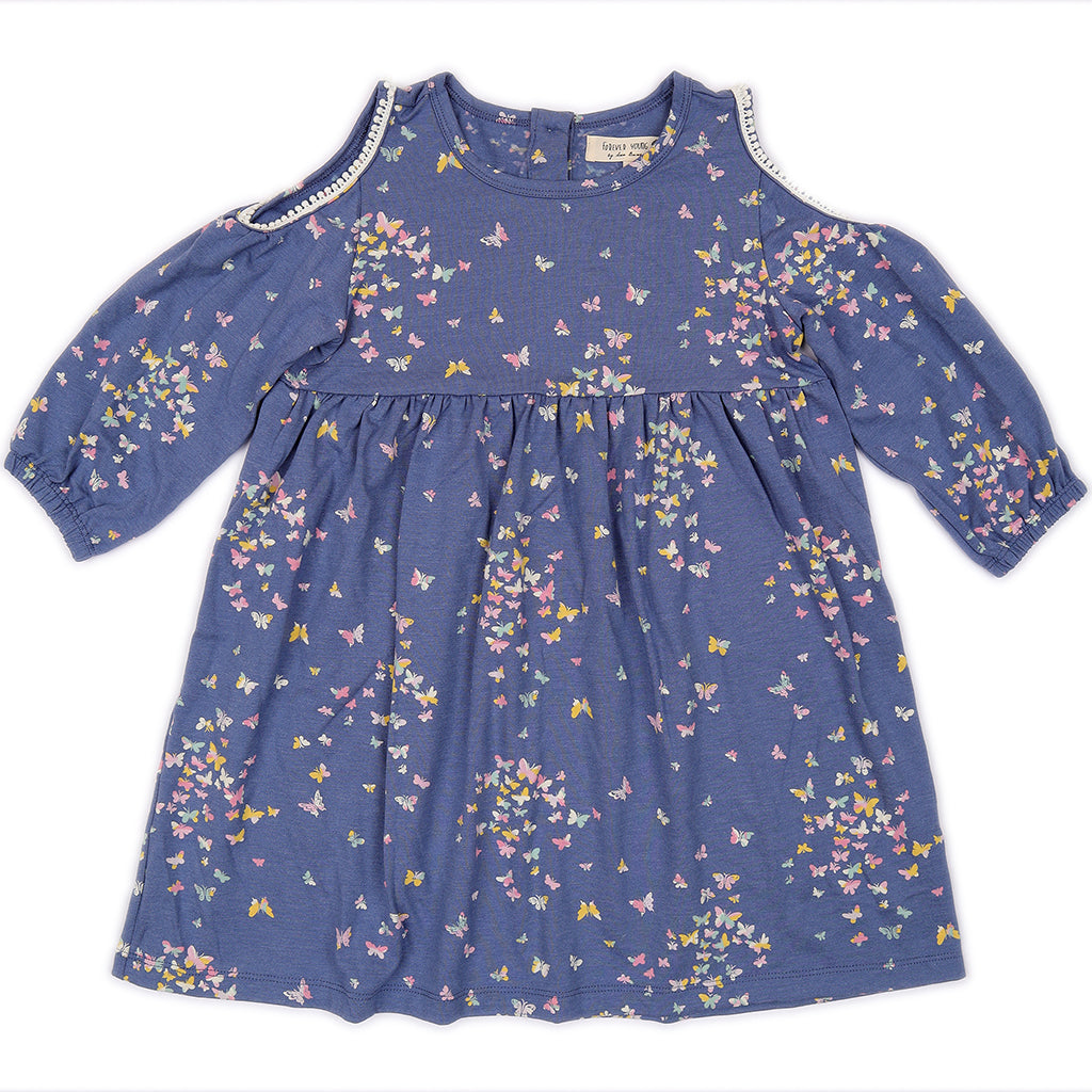 Kids Off Shoulder Dress