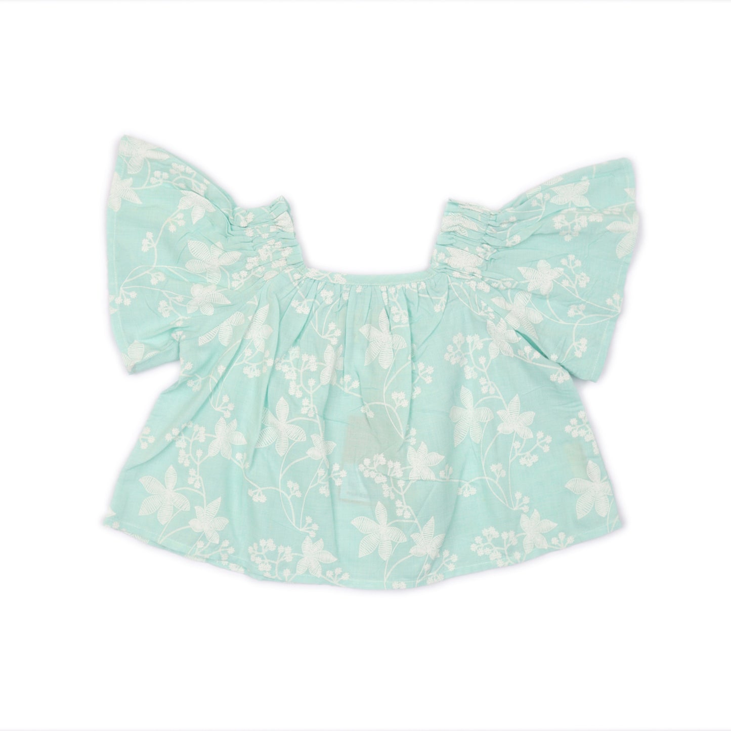 Kids short Sleeves Crop Top