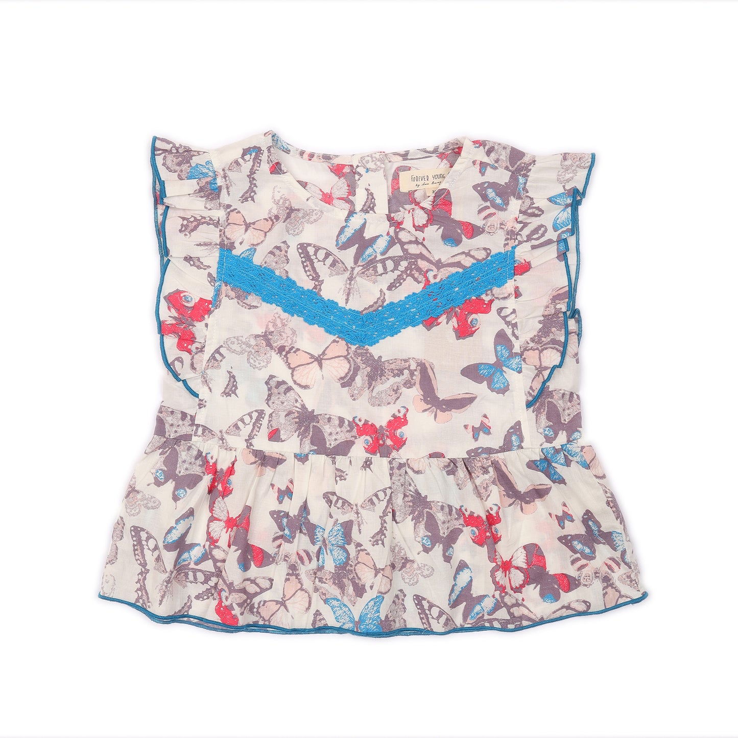 Kids Ruffle Tiered Top