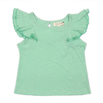Kids Flutter Sleeves Top