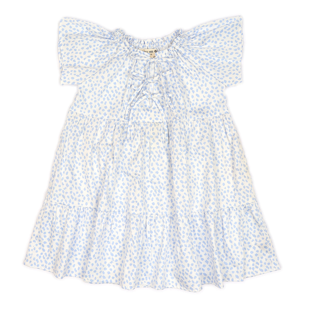 princess polly baby blue dress 4-14 Years Kids Flower Princess Dress Girls Wedding Kids Dresses For Girls  Evening Party Dress Teenage Children Princess Dress Color: Sky Blue-B, US  Child Size: Child-4