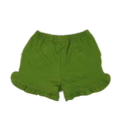Kids Knit Ruffle Shorts