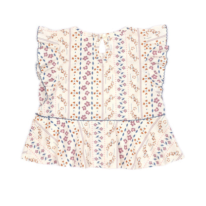 Kids Tiered Picot Top