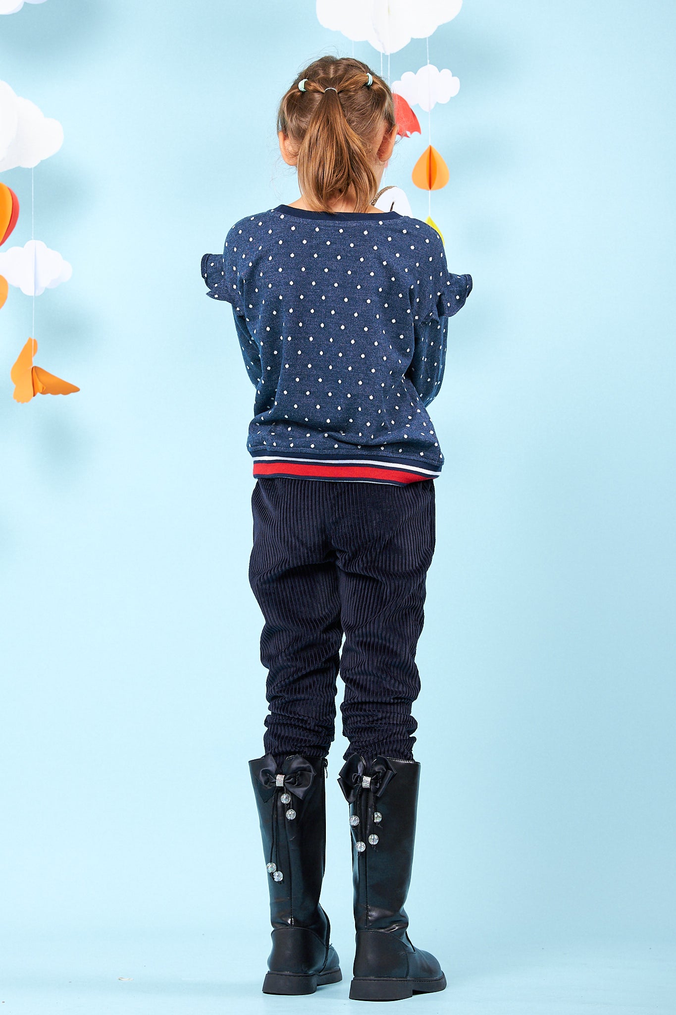 Kids Ruffle Sleeve Top